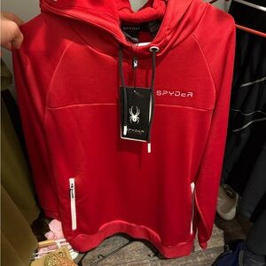 Spyder Active Red Fleece Jacket